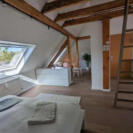 Helles Dachgeschoss-Appartement Крефельд Экстерьер фото